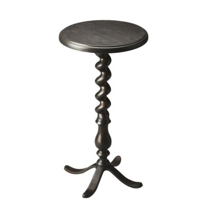 Bilen Solid Wood Pedestal End Table - Image 0