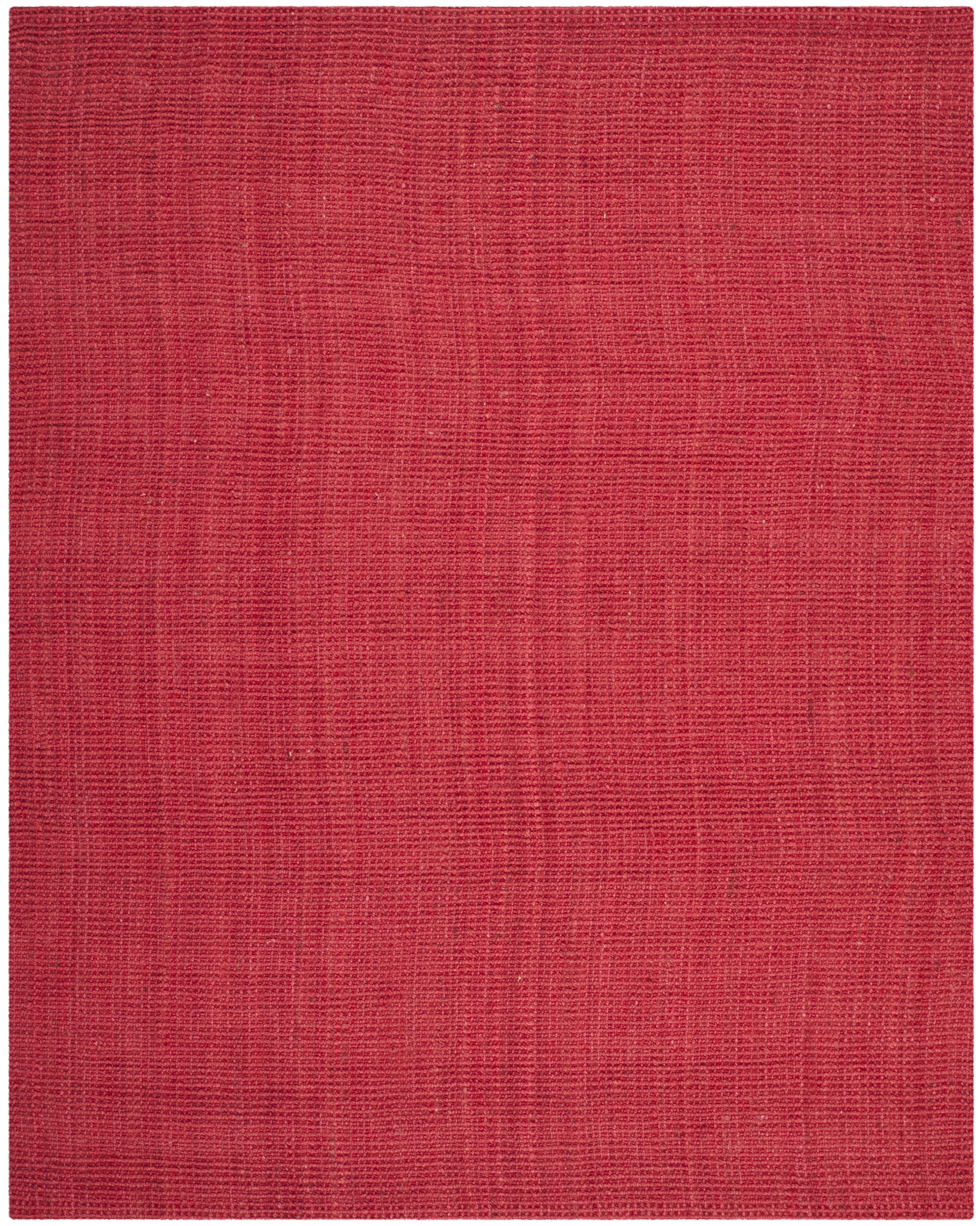 Arlo Home Hand Woven Area Rug, NF730D, Red,  8' X 10' - Image 0