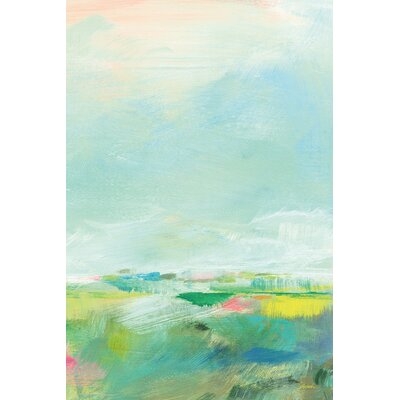 Colorful Horizon Vertical III by Sue Schlabach - Wrapped Canvas Painting Print - Image 0
