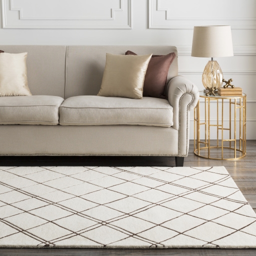 Studio Beige Indoor 9' x 13' Handmade Rug - Image 0