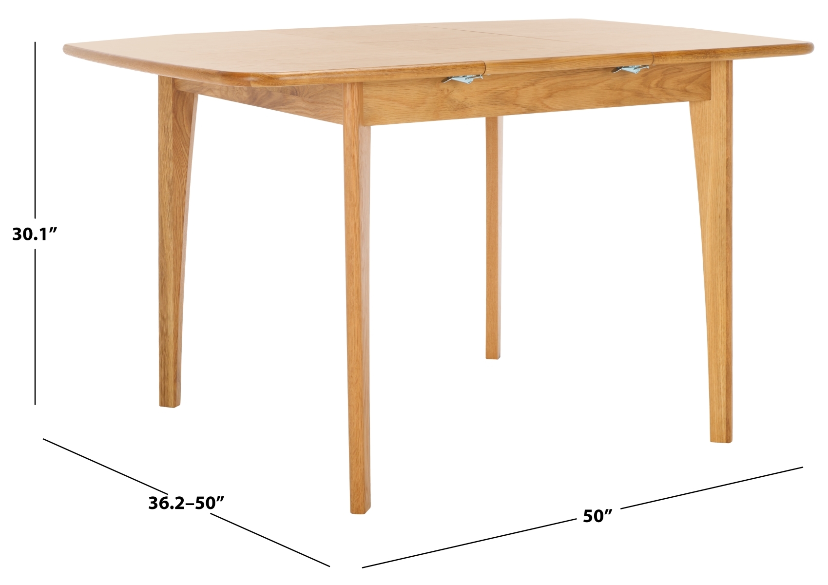 Barbossa Extendable Dining Table - Natural - Image 8