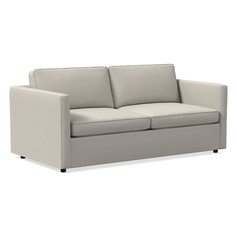 Harris Sleeper Sofa, Poly , Performance Twill, Dove, Concealed Supports - Image 0