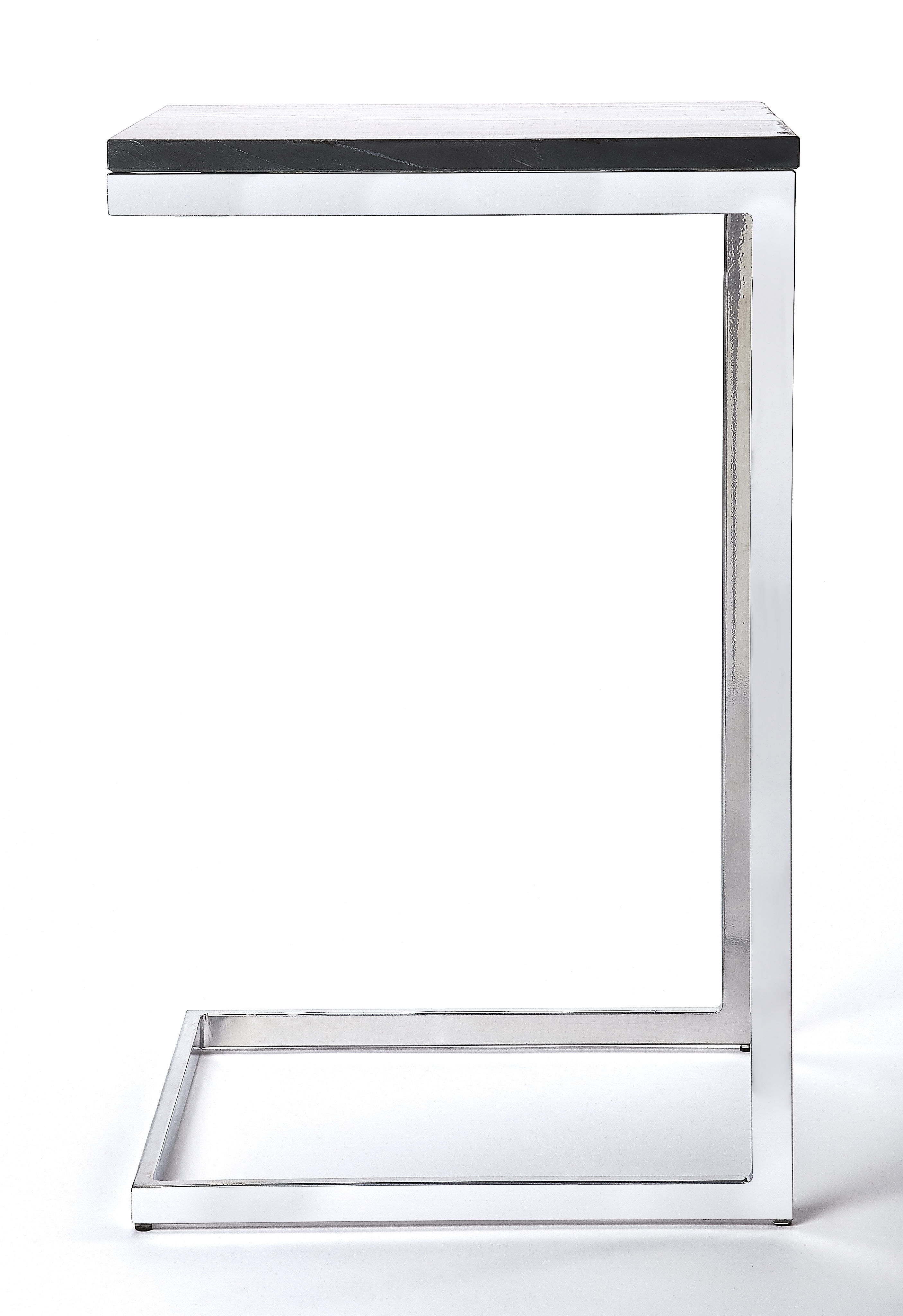 Lawler Black Stone Side Table - Image 2