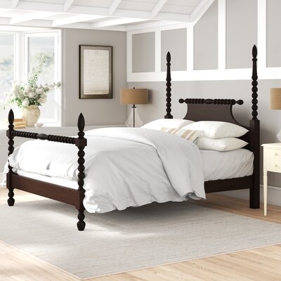 Beckett Solid Wood Low Profile Bed - Image 0