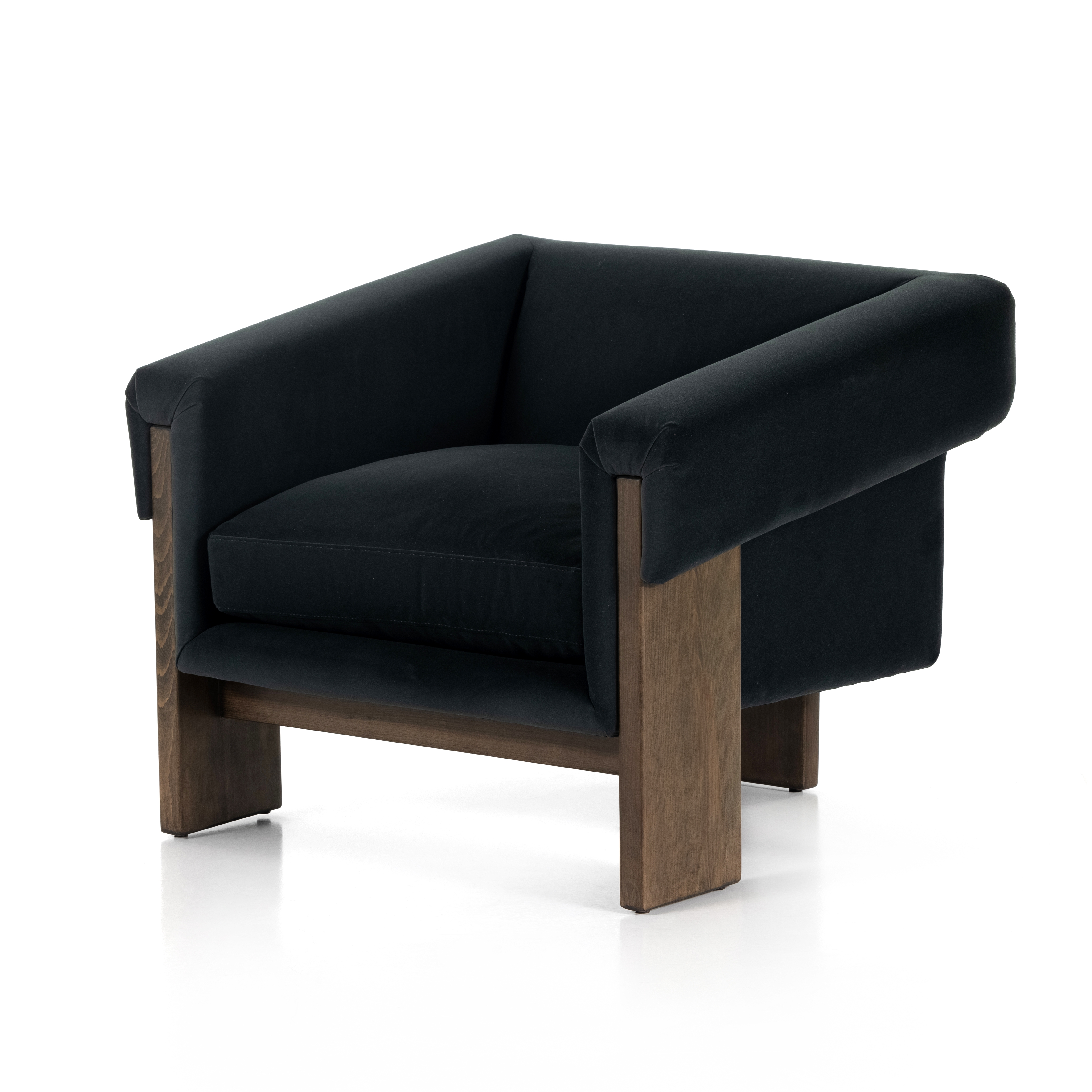 Cairo Chair - Modern Velvet Smoke - Image 1