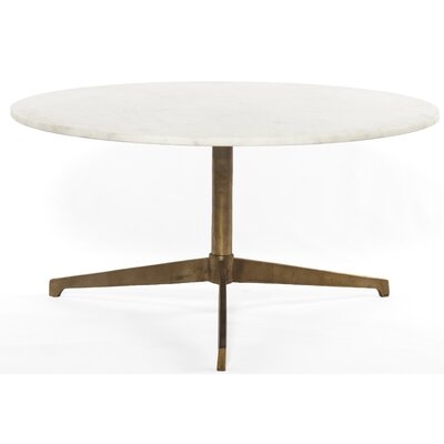 Emmie Pedestal Coffee Table - Image 0