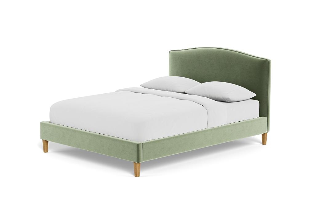 Celia Upholstered Bed with Contrast Piping - Image 2
