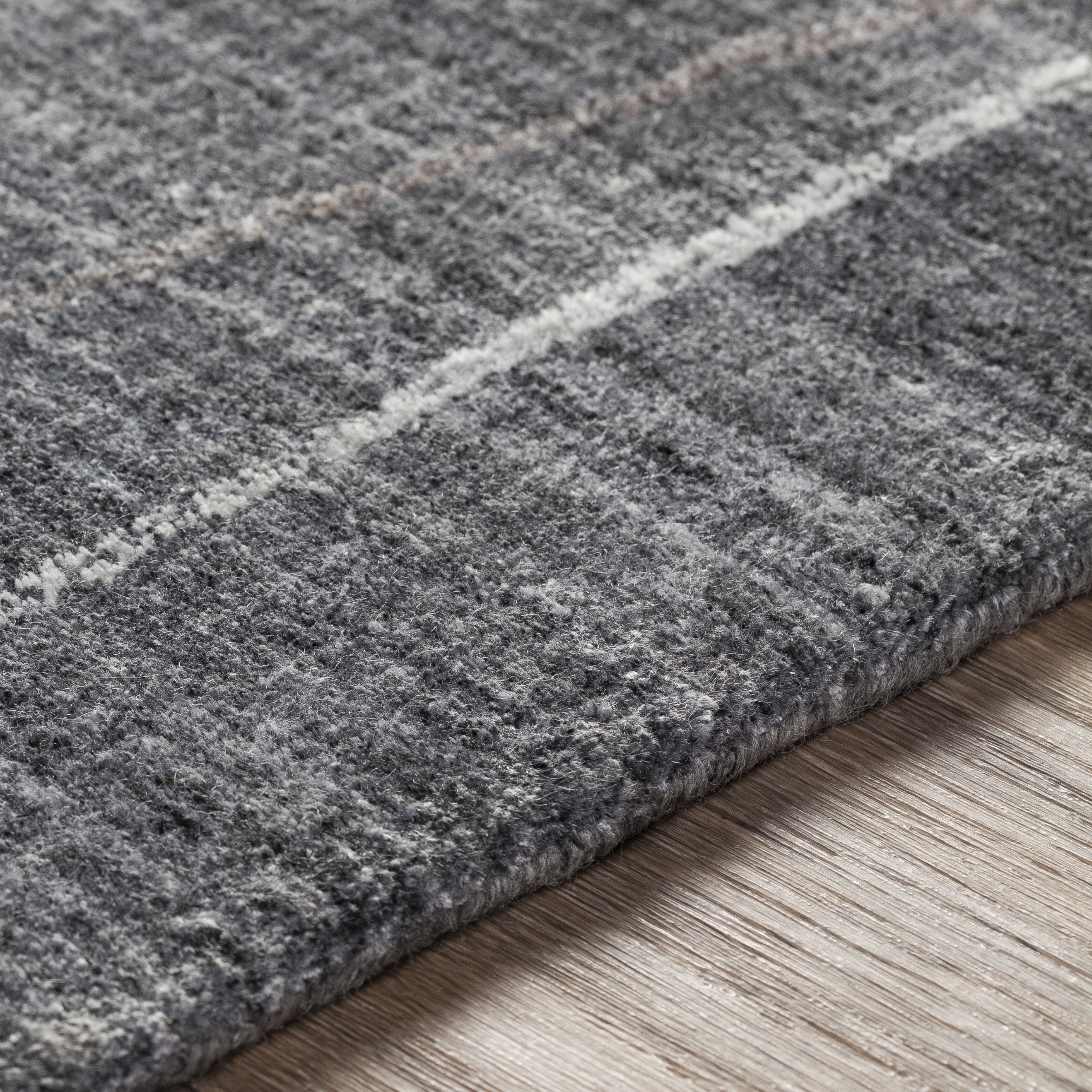 Hightower Gray Indoor 2' x 3' Handmade Rug - Image 2
