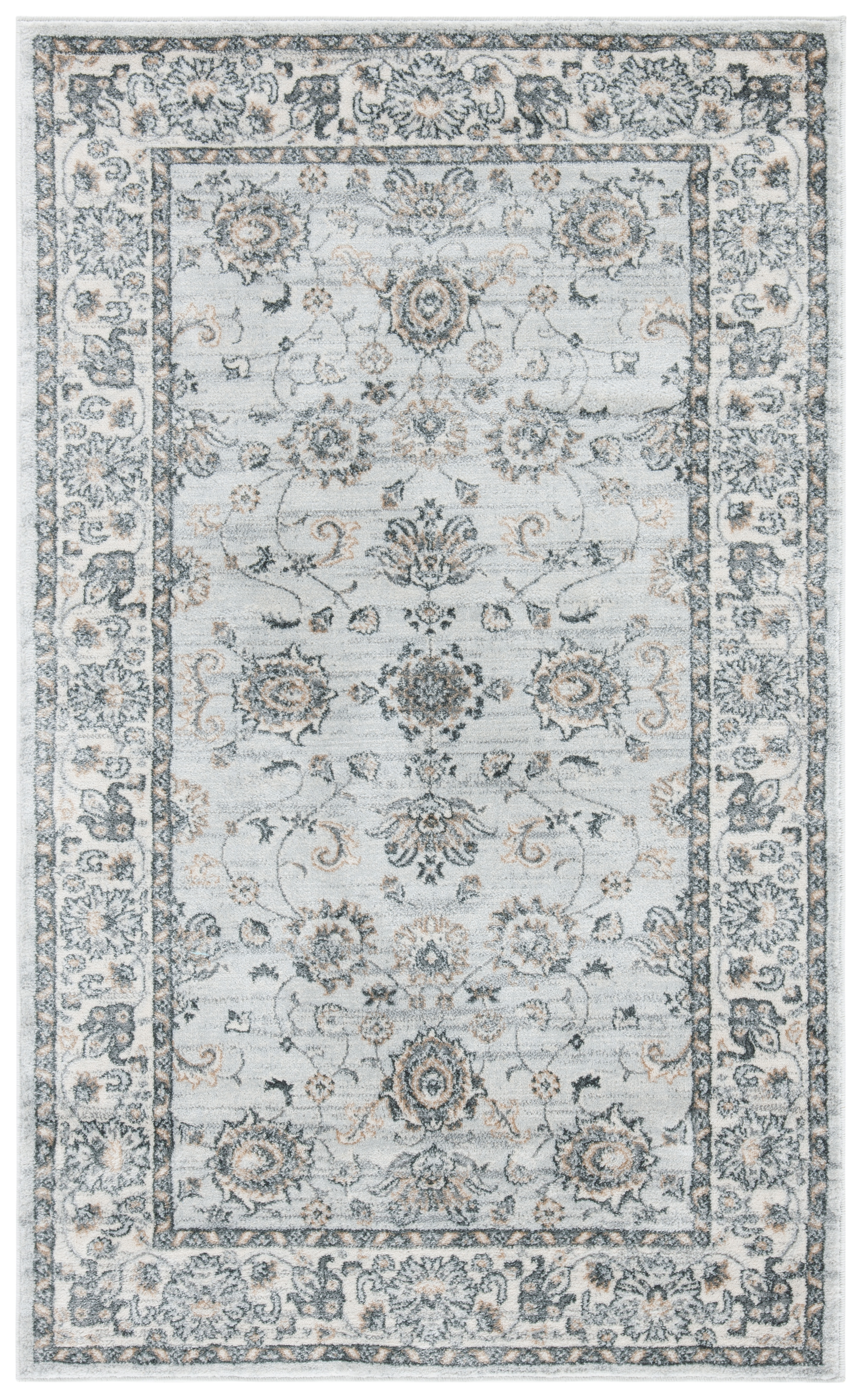 Arlo Home Power Loomed Area Rug, ISA940G, Light Grey/Cream, 3' X 5' - Image 0