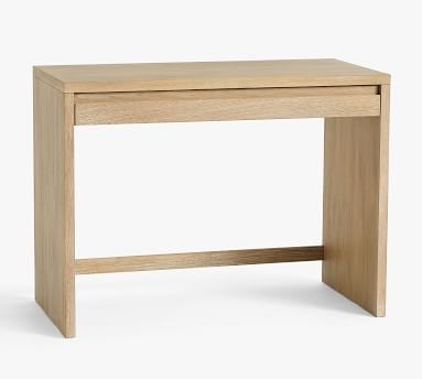 Pacific 40" Desk with Drawer, Fog - Image 5