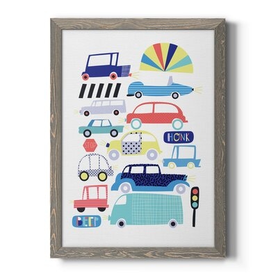 Traffic Jam-Premium Framed Canvas - Ready To Hang - Image 0
