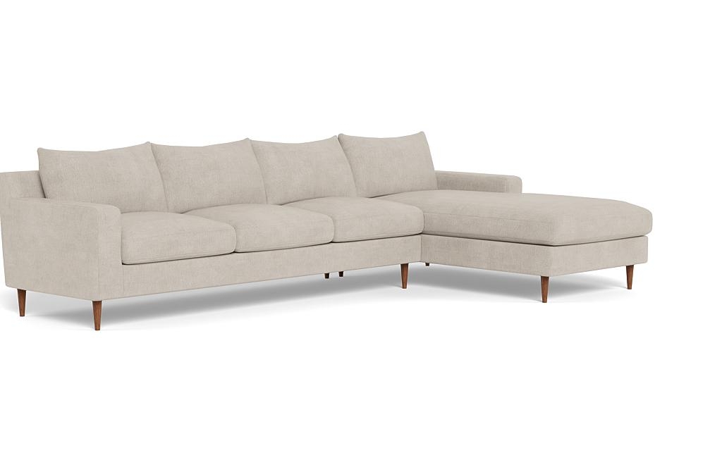 Sloan 4-Seat Right Chaise Sectional - Image 1