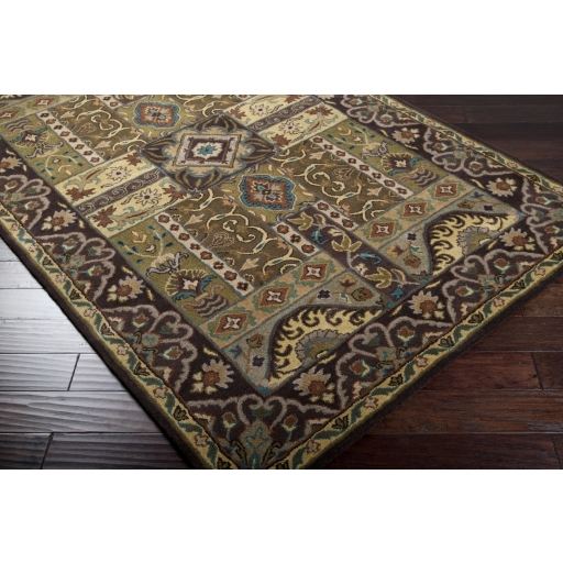 Caesar Brown Indoor 8' x 10' Handmade Rug - Image 2