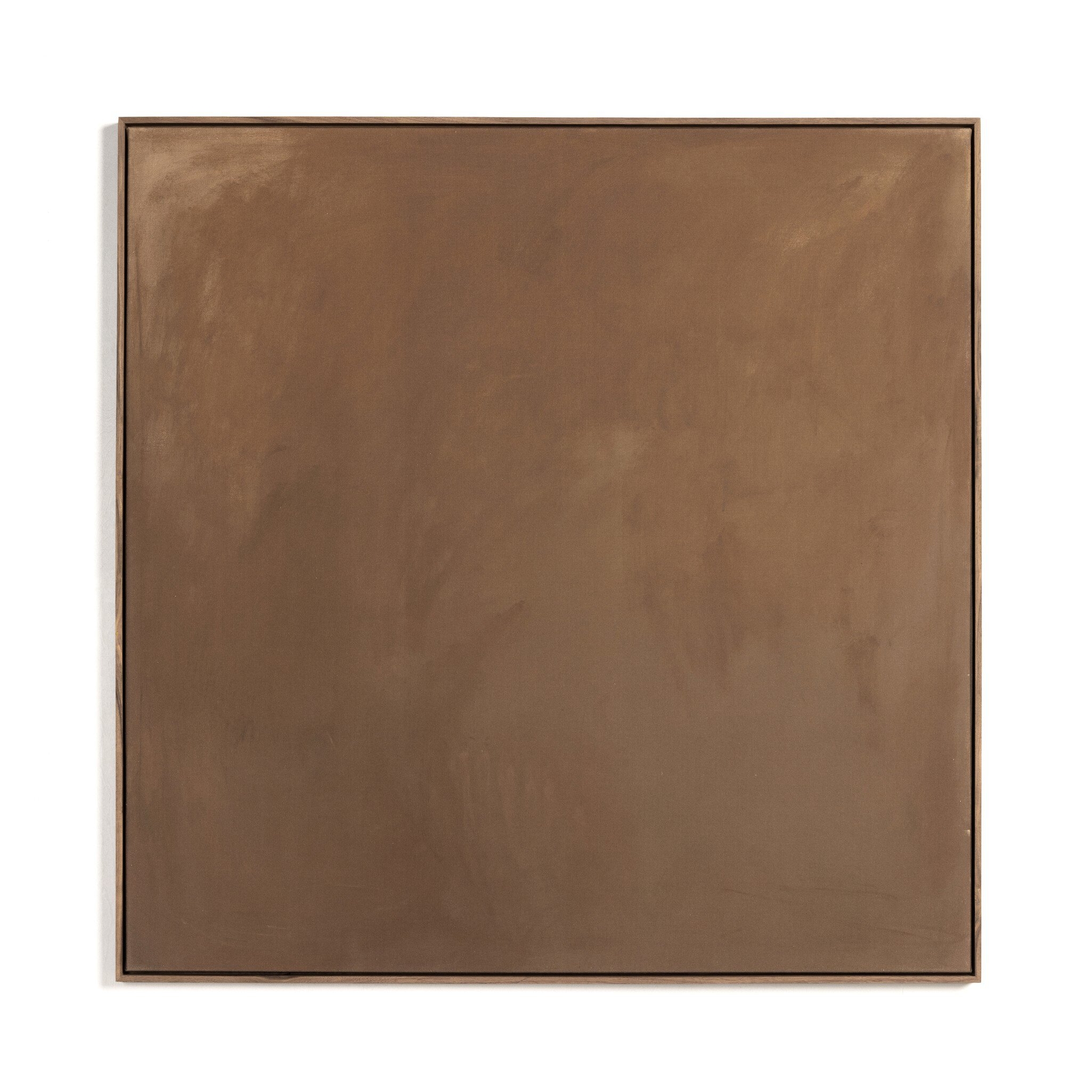 In The Quiet Earth by Melody Joy Mcmunn - Rustic Walnut Floater - Image 0