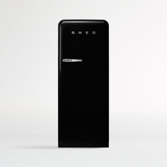SMEG FAB 28 Full-Size Black Right-Hinge Refrigerator - Image 0