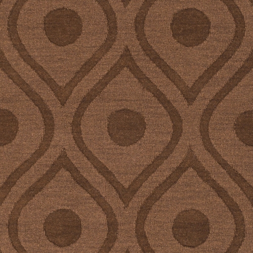 Central Park Brown Indoor 2'3" x 10' Handmade Rug - Image 4