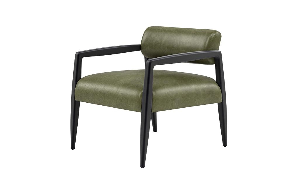 Gwen Leather Accent Chair - Image 2