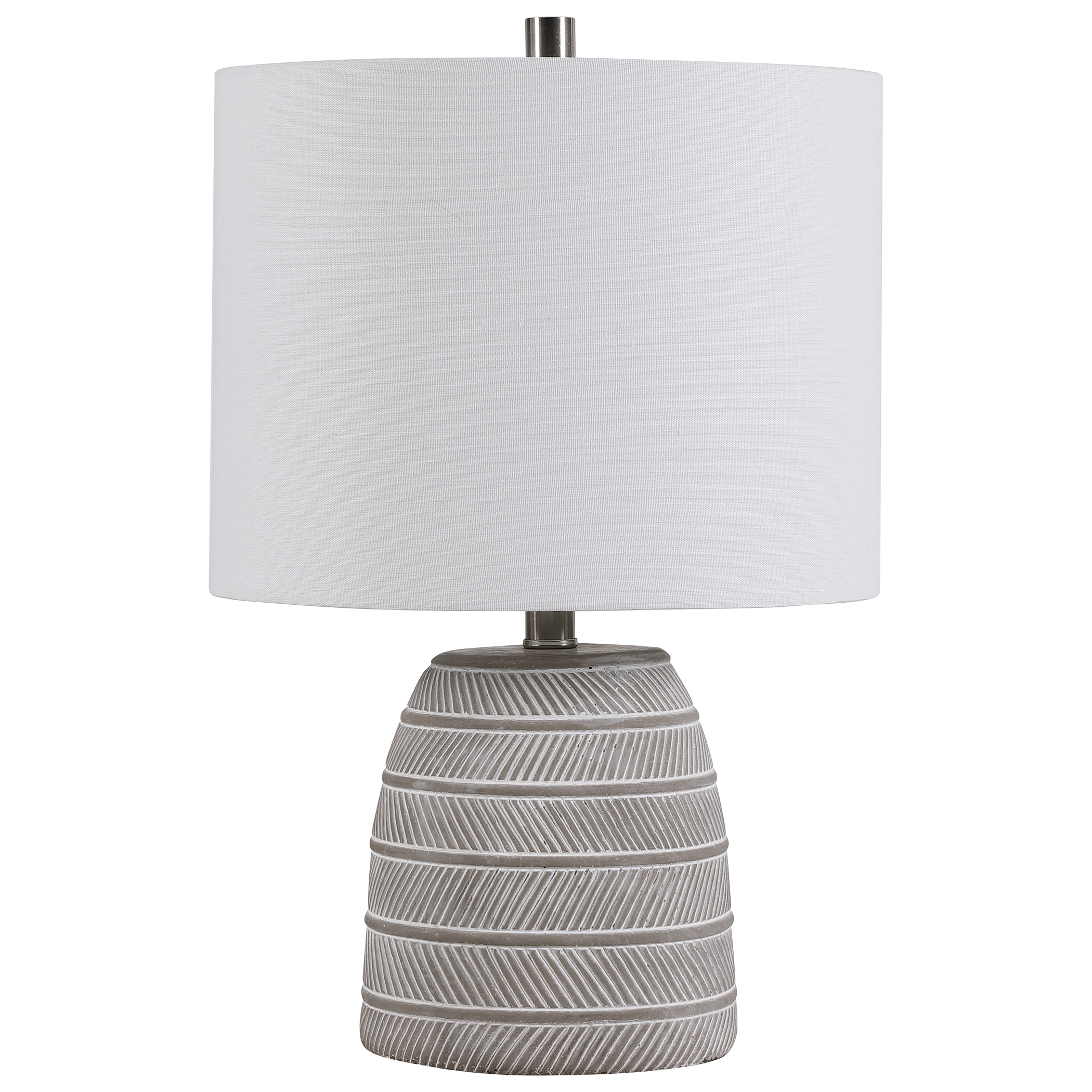 Concrete Base Table Lamp, 20" - Image 0