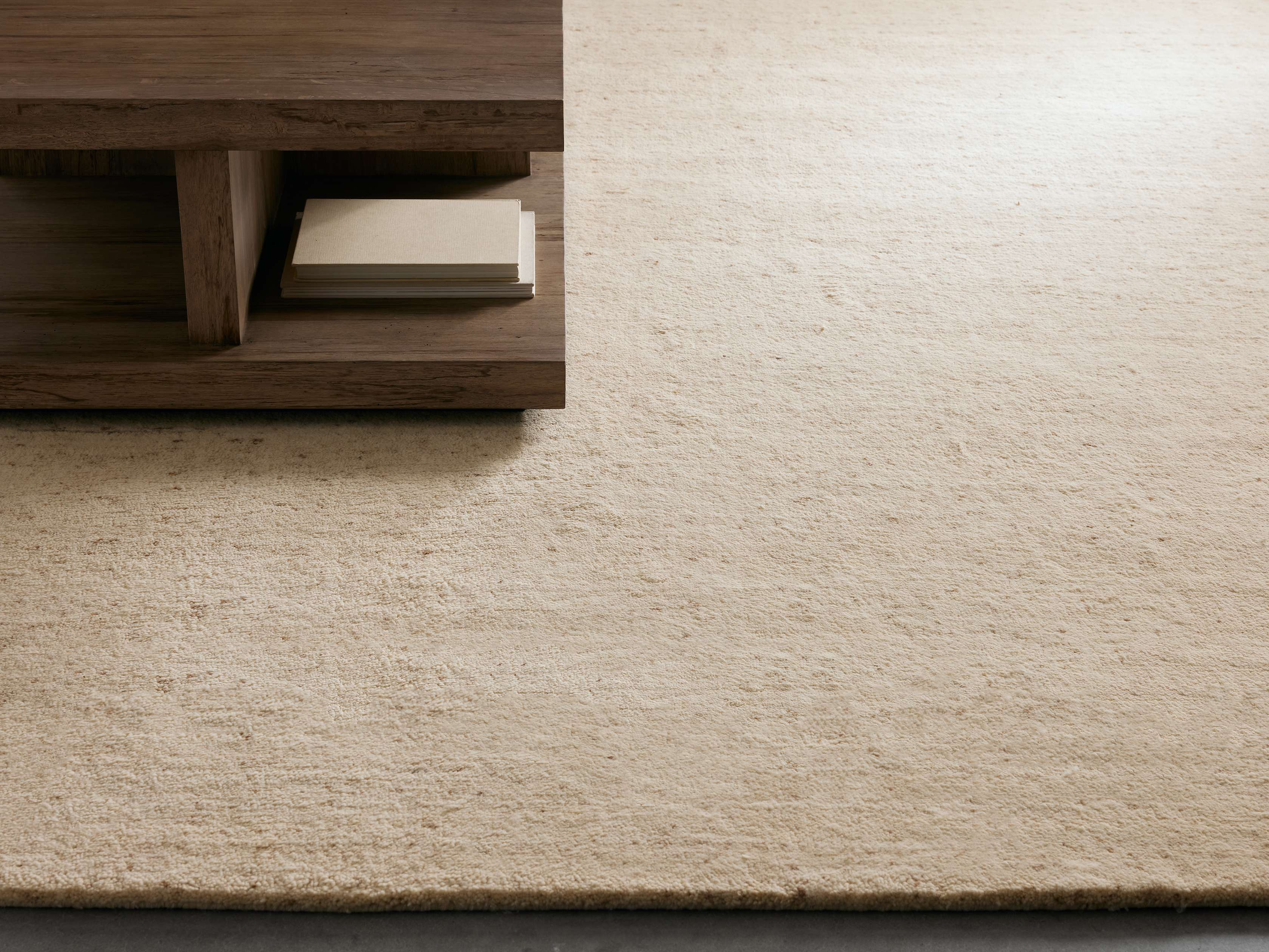 Farris Rug 10' X 14' in White  Ivory  - Image 0