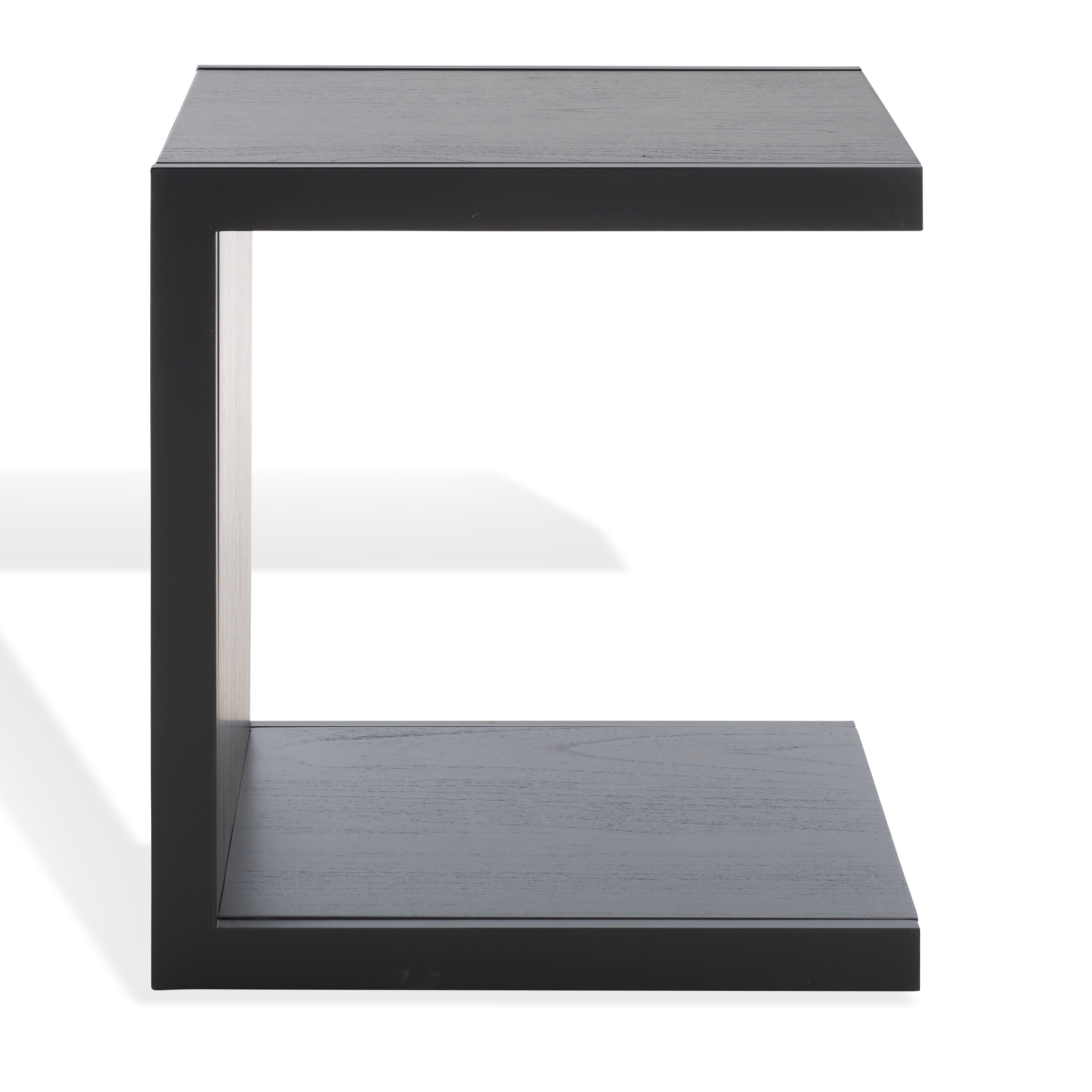 Tawney "C" Wood Accent Table - Black - Image 5