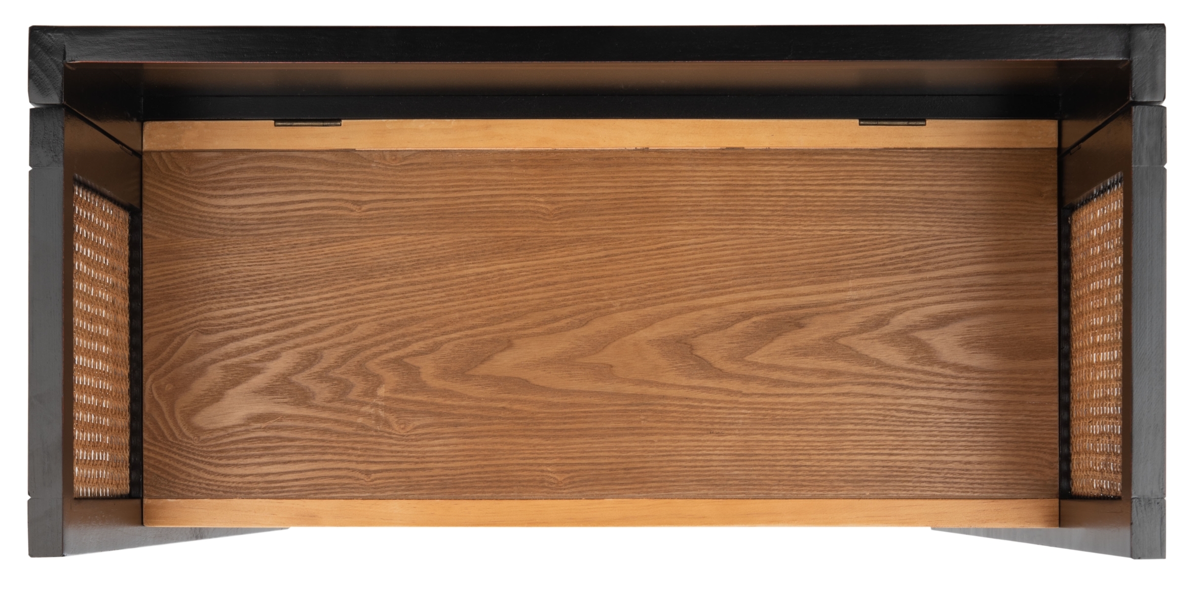 Franz 3 Shelf Open Top Etagere - Black / Natural - Safavieh - Image 5