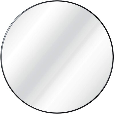 Circle Wall Mirror With Gold Metal Frame 36'' - Image 0