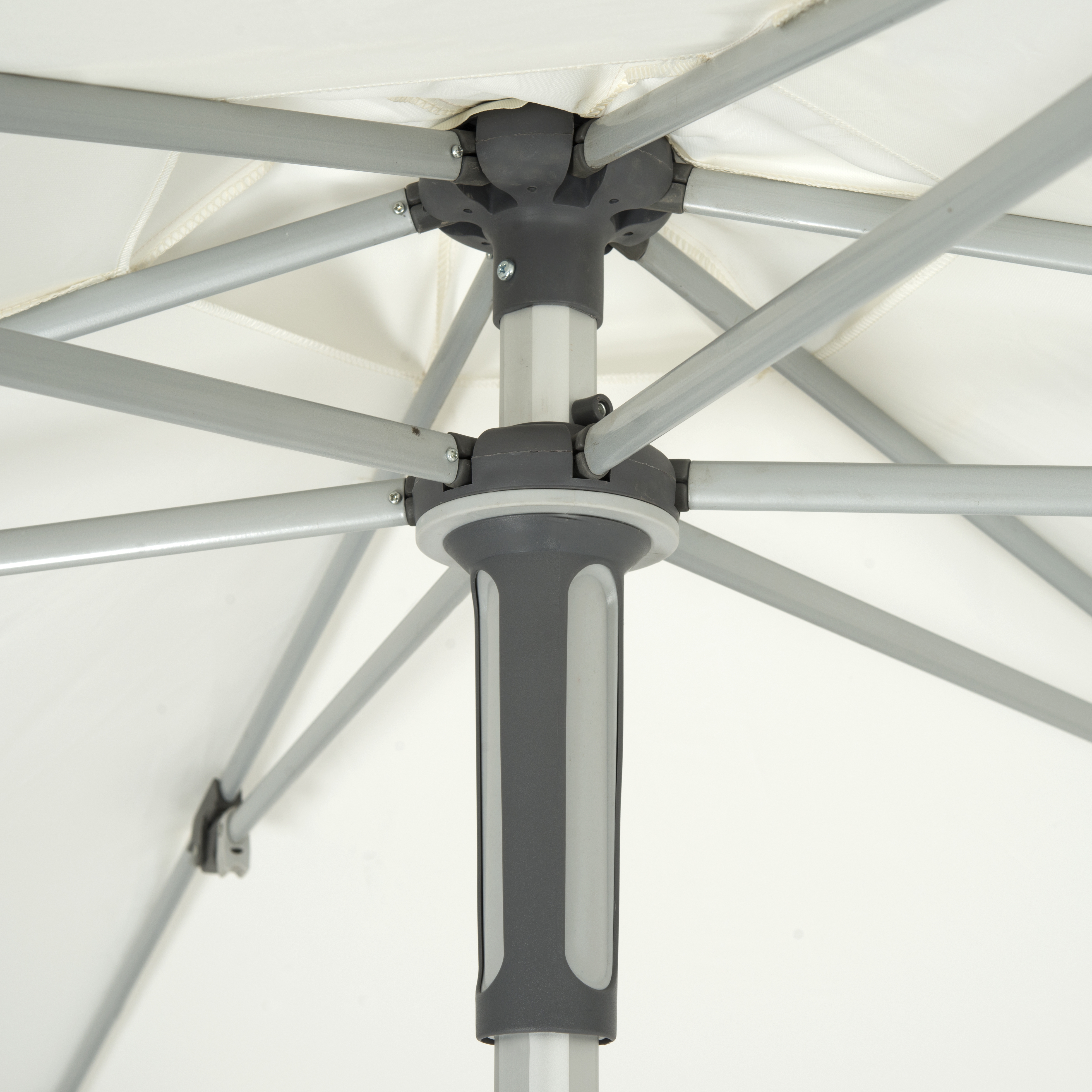 Uv Resistant Hurst 9 Ft Easy Glide Market Umbrella - Natural - Arlo Home - Image 1