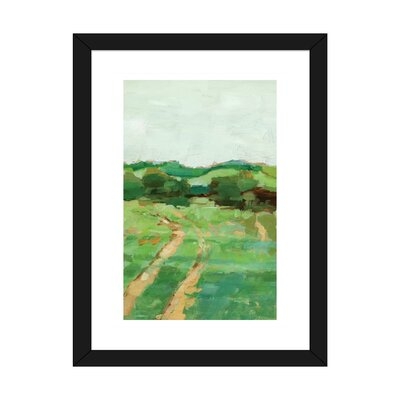 Farm Road II by Ethan Harper - Painting Print - Image 0