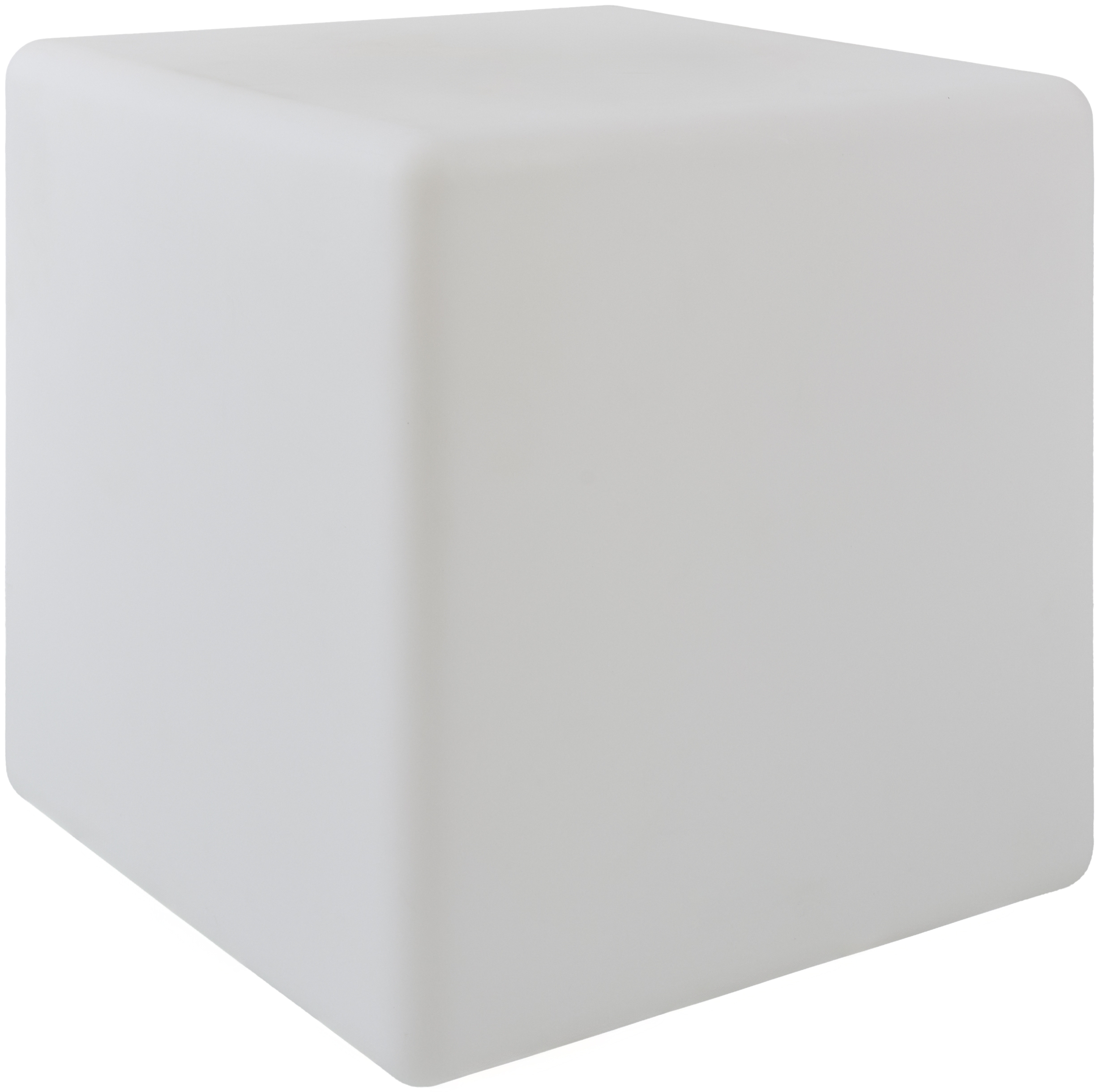 Summerfest  Frosted 16"H x 16"W x 16"D Accent Table Lamp - Image 0