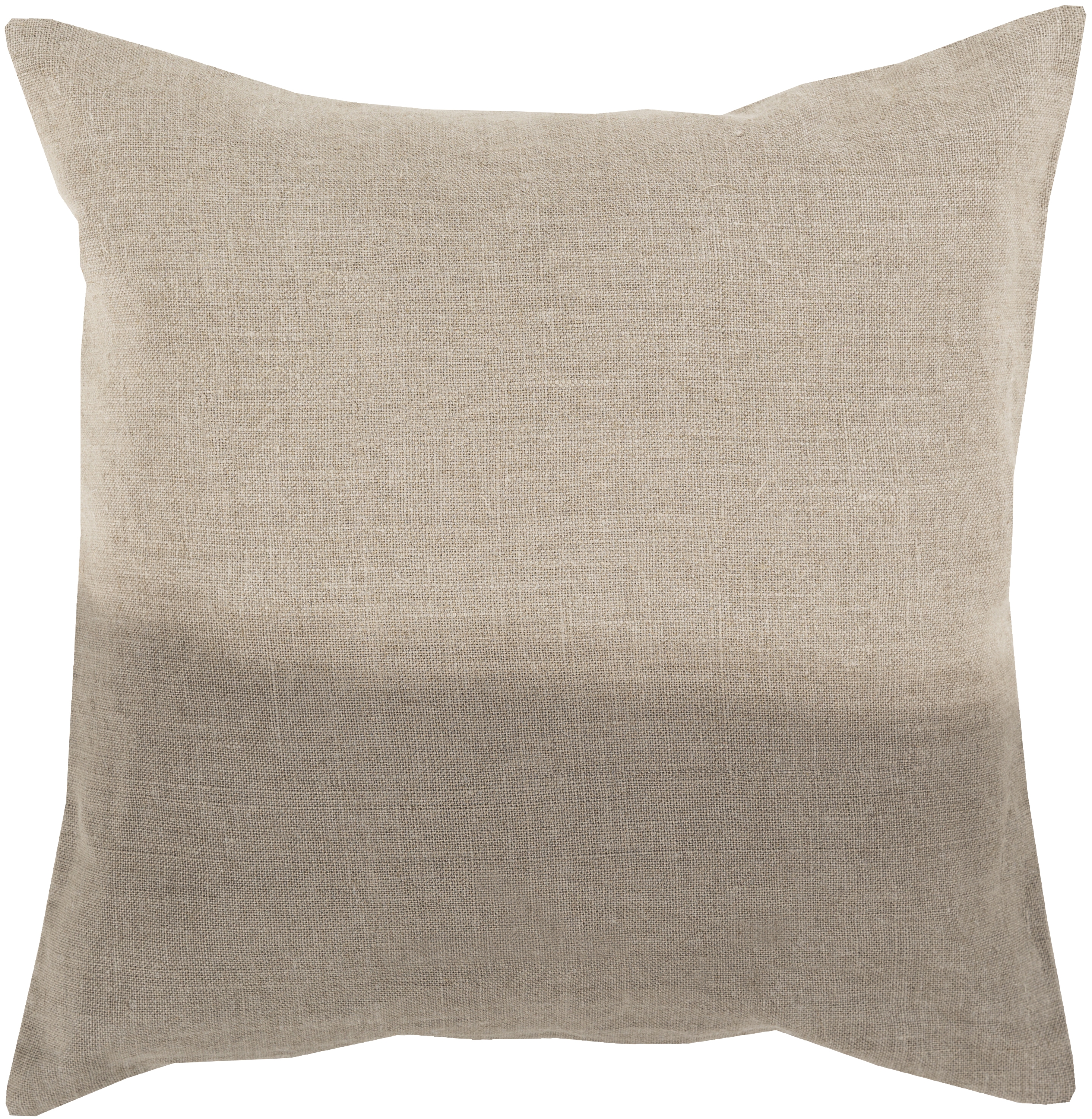 Dip Dyed Throw Pillow, 20" x 20", with poly insert - Image 0