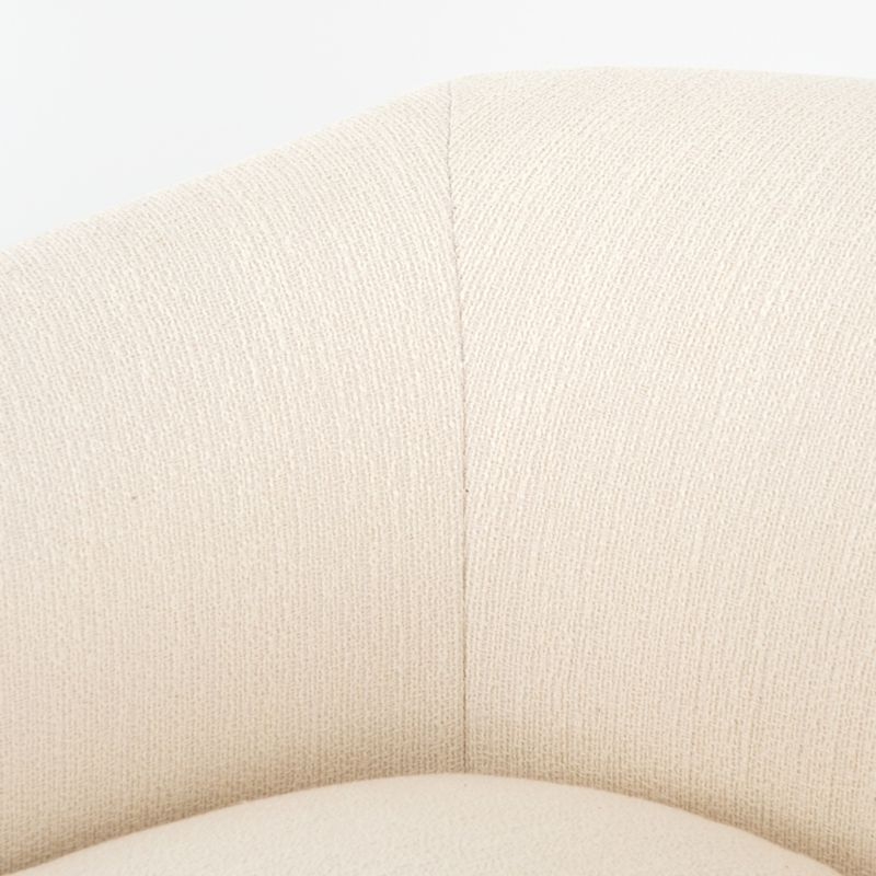 Nora Tub Chair, Cream - Image 6