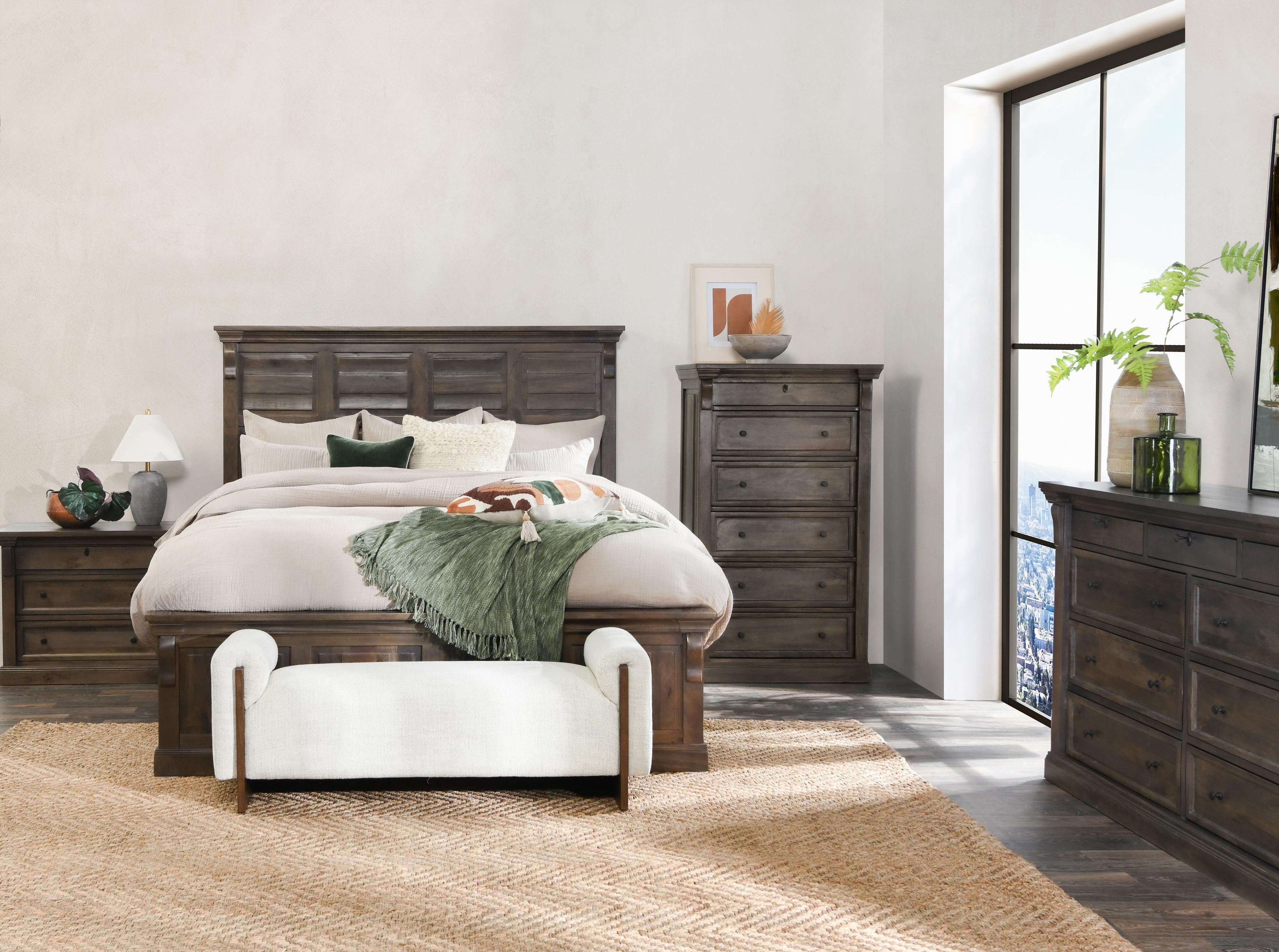 Adelaide Wood 6Dwr Chest Cocoa Brown - Image 8
