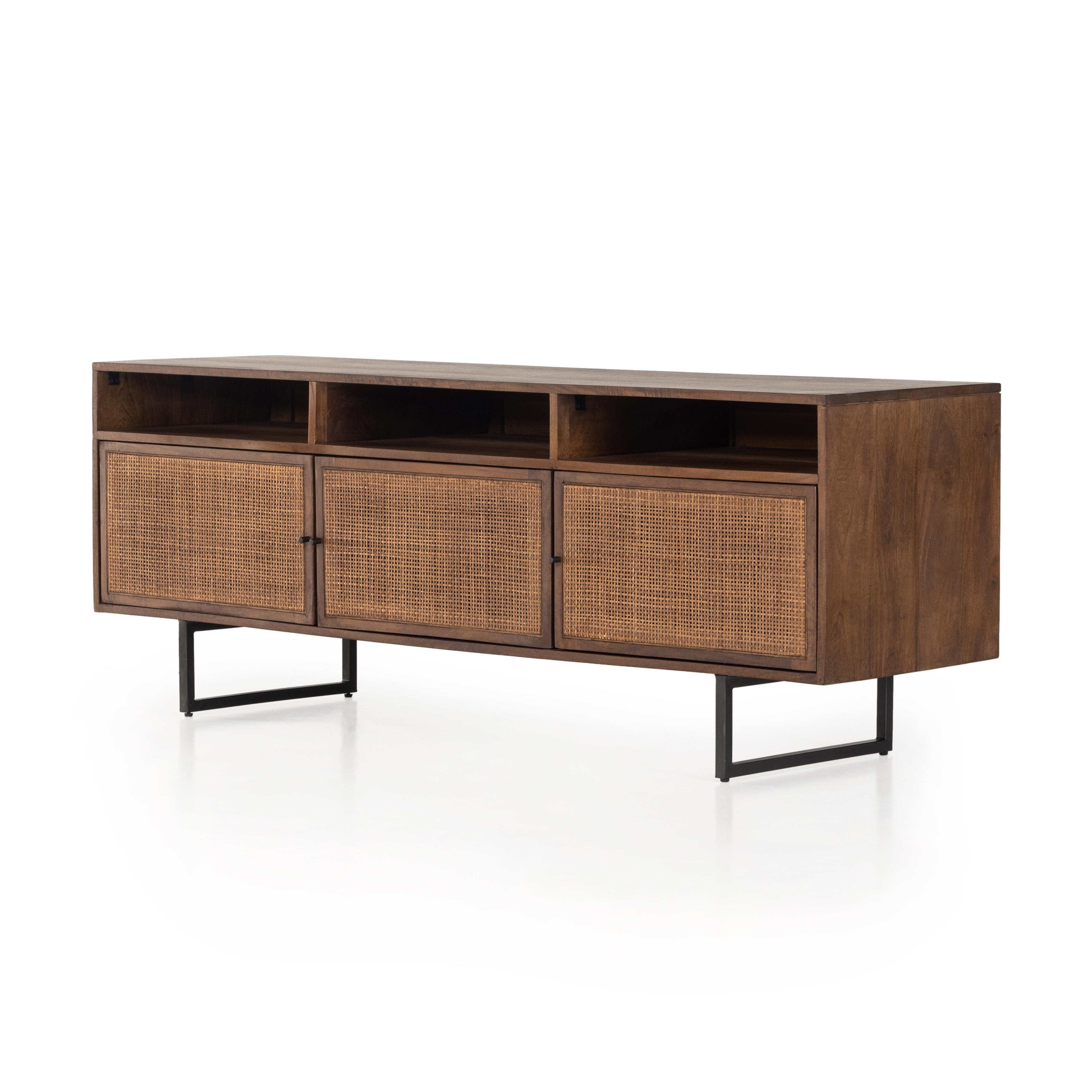 Carmel Media Console - Brown Wash - Image 0