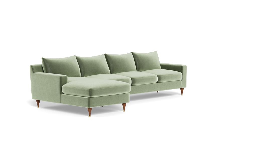 Sloan 4-Seat Left Chaise Sectional - Image 1