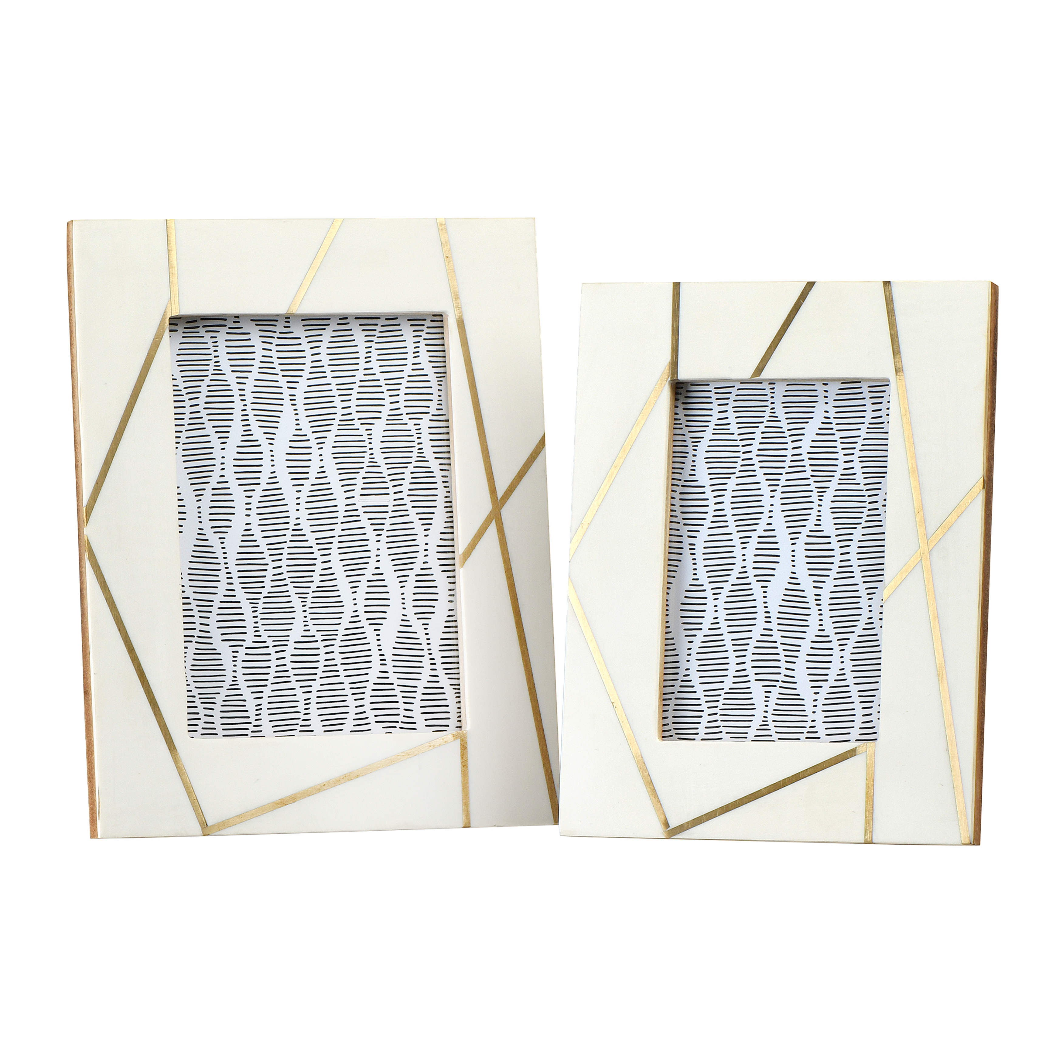 Resin Photo Frames, Set of 2 (4x6” and 5x7”) - Image 0