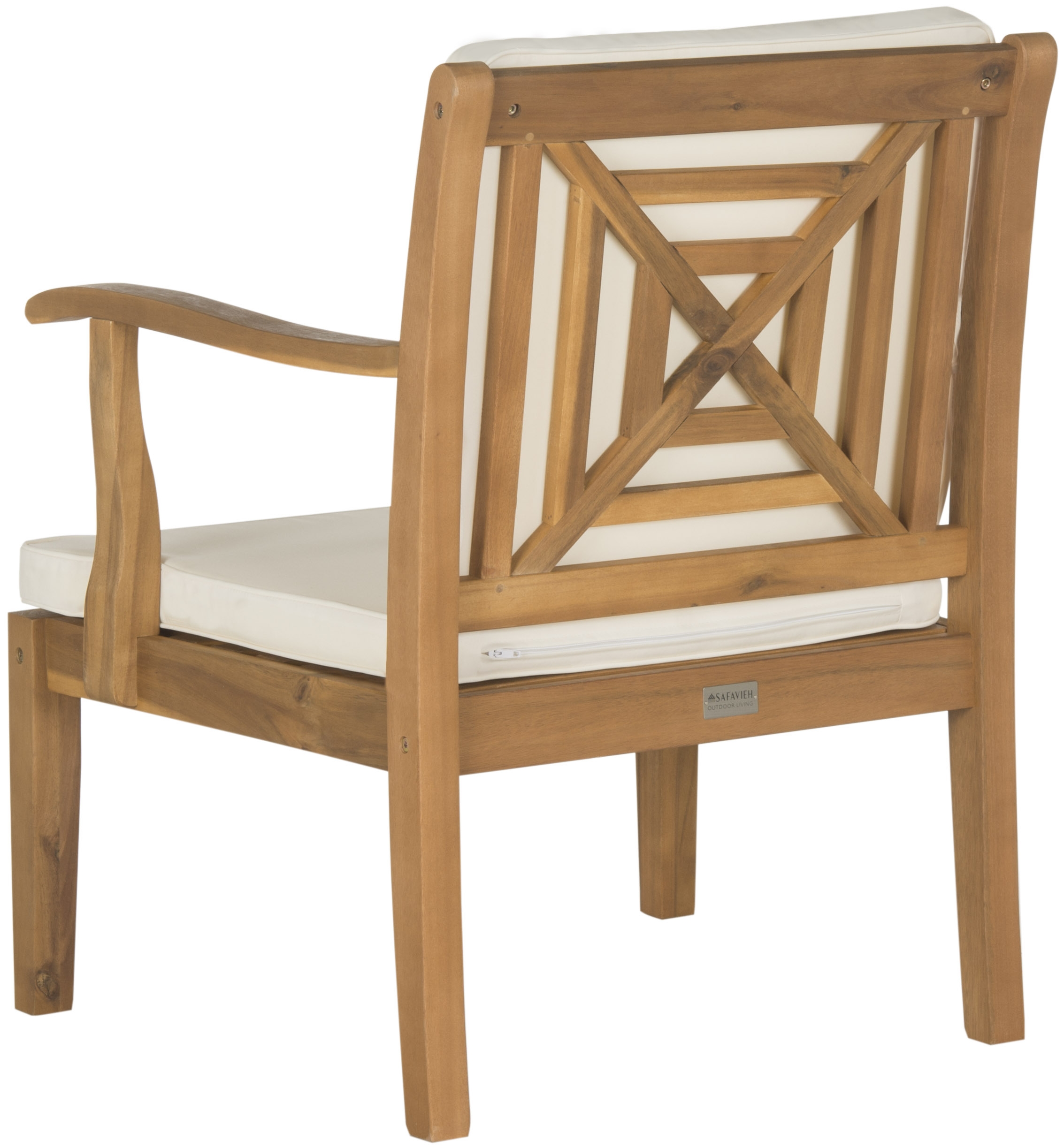 Del Mar 4 Piece Outdoor Set - Natural/Beige - Safavieh - Image 4