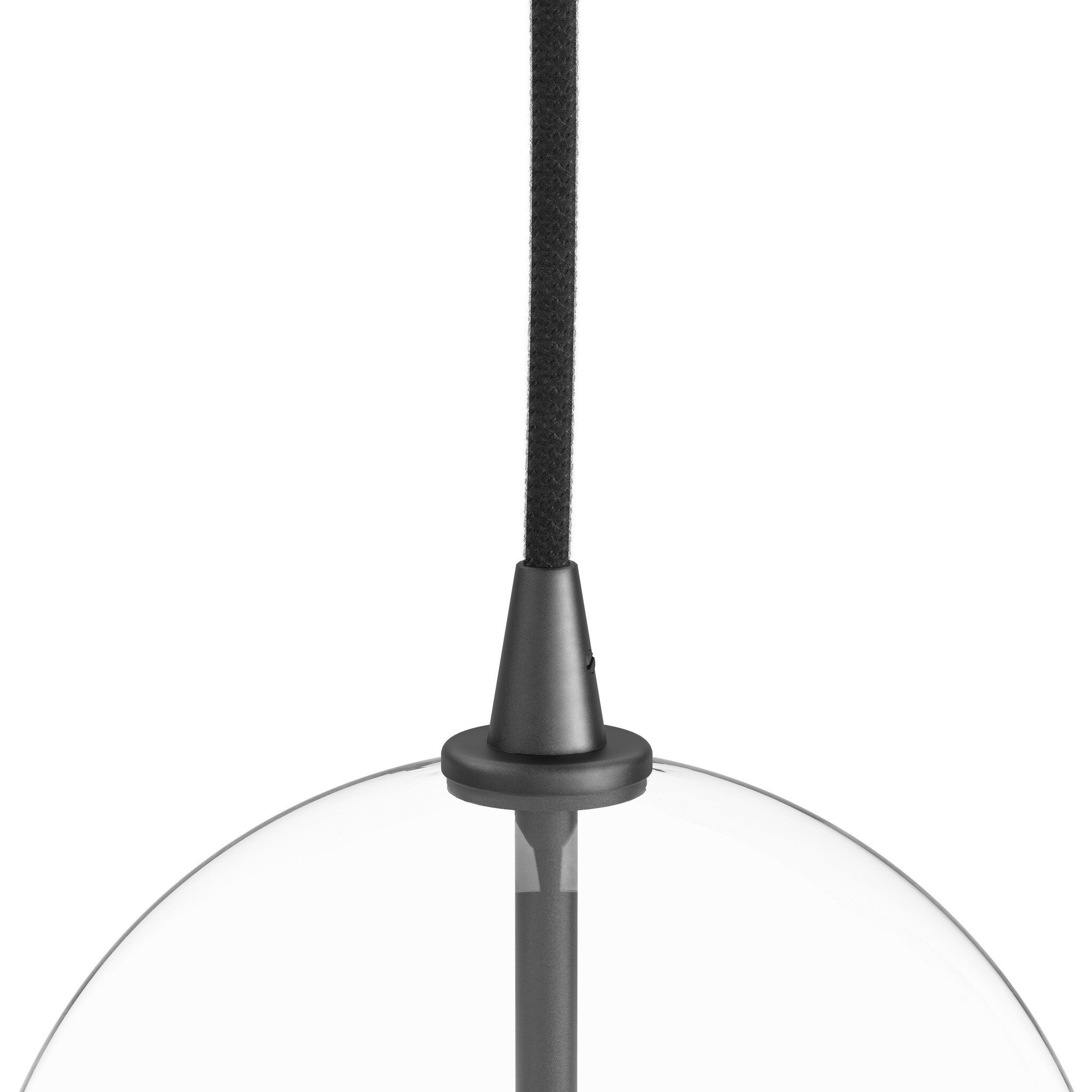 Glass Globe Pendant - Clear Glass - Image 4