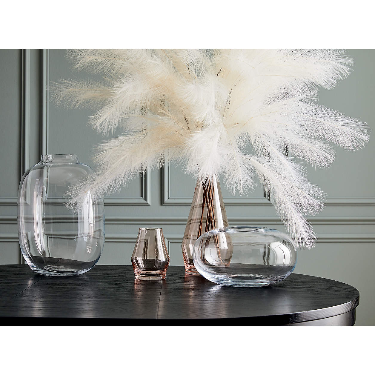 Faux Ivory Pampas Grass Bunch - Image 7