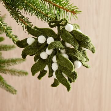 Felt Ornament, Mistletoe - Image 0