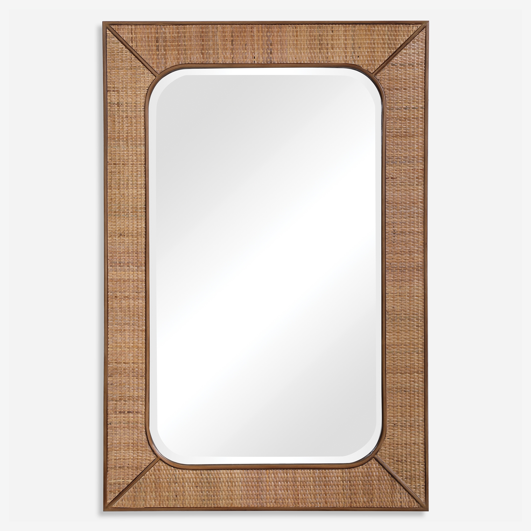Tahiti Rattan Mirror - Image 0