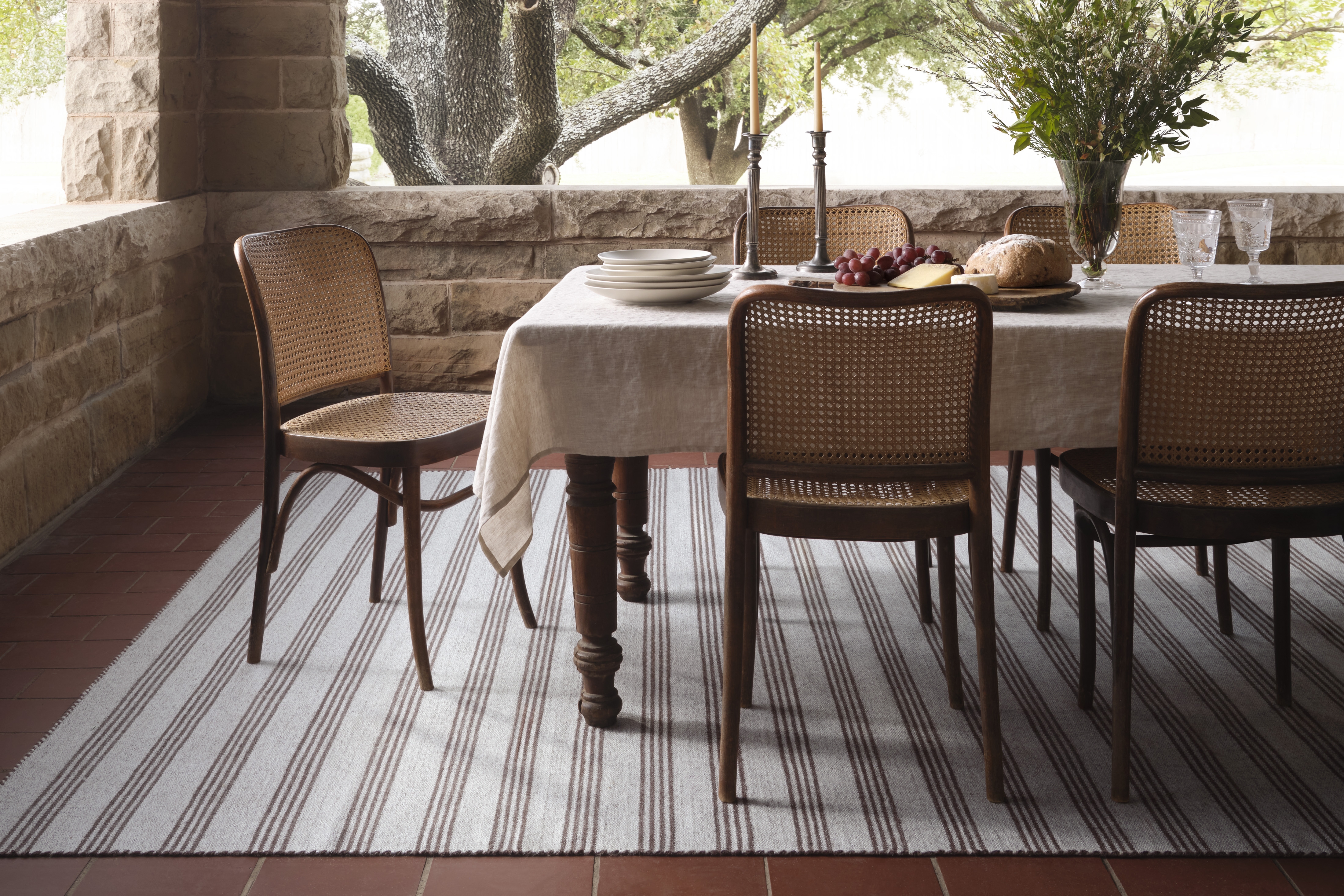 Magnolia Home by Joanna Gaines x Loloi Charlie Silver / Bark 7'-9" x 9'-9" - Image 2