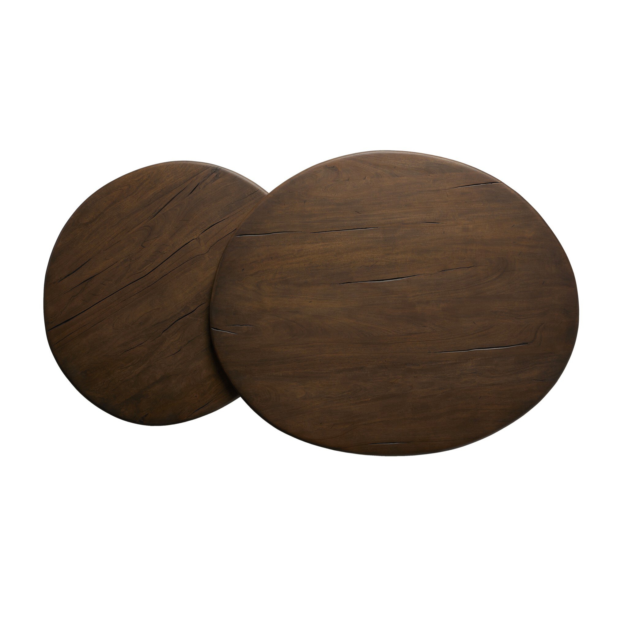 Stuart Nesting Coffee Tables - Aged Belgium Bleach - Image 8