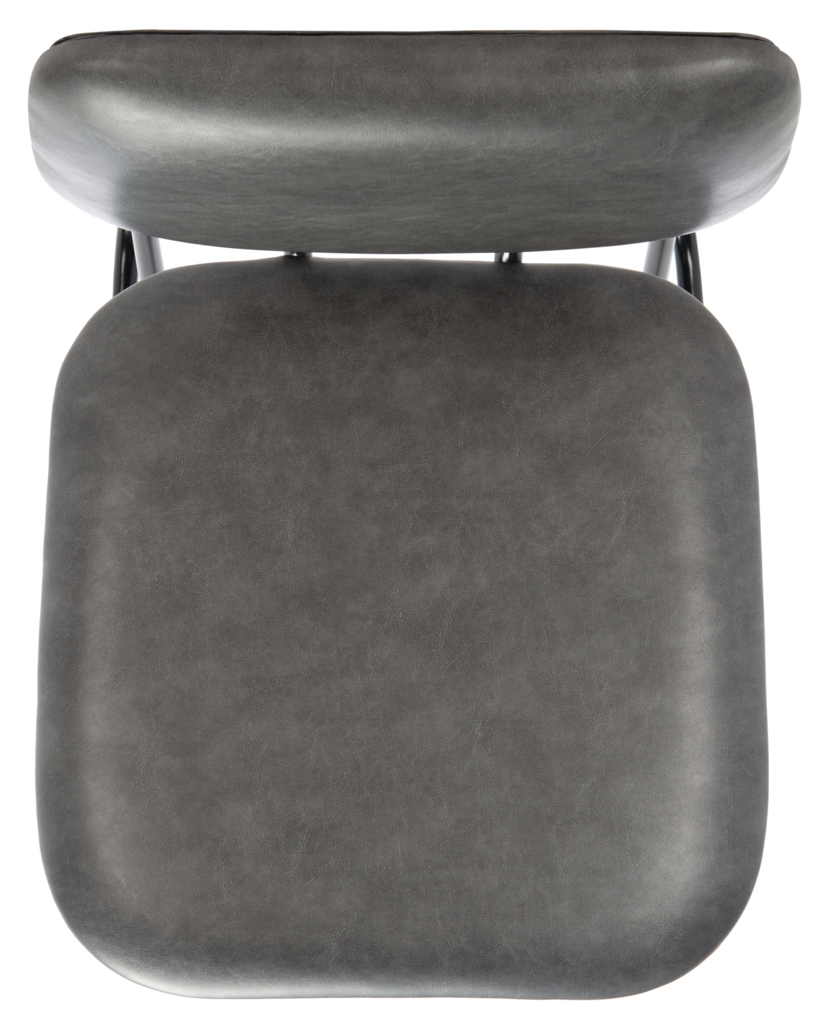 Chavelle Side Chair - Grey / Black - Safavieh - Image 4
