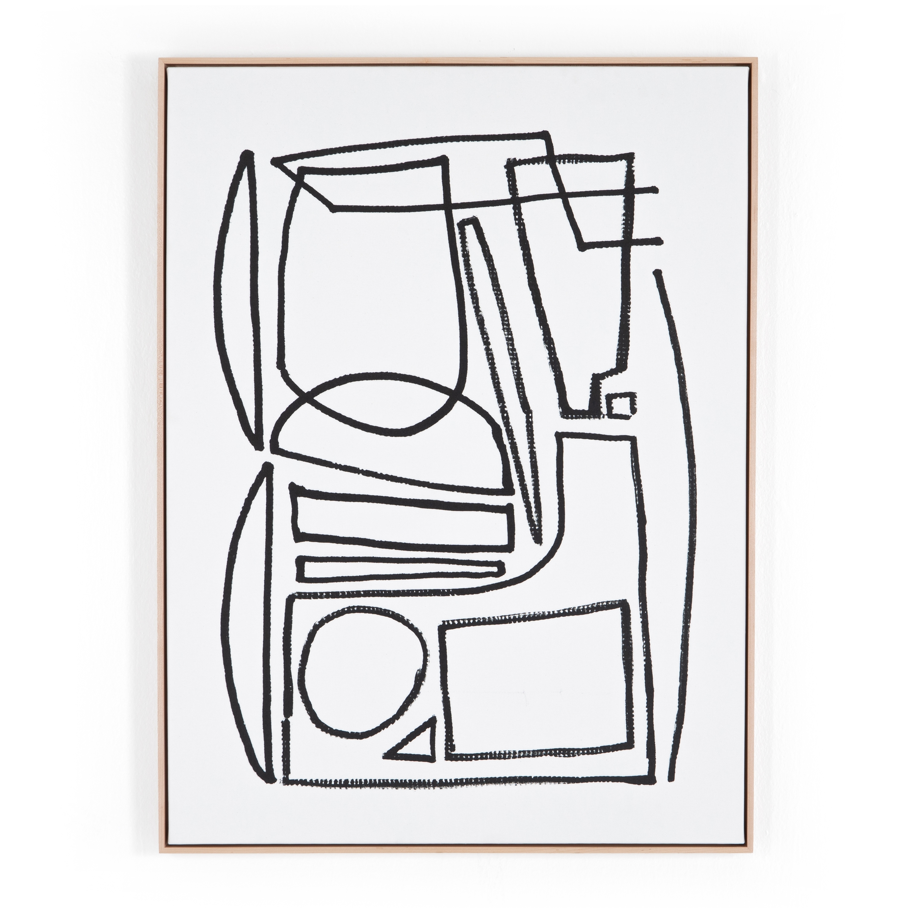 Stark 1 by Dan Hobday - Natural Maple Floater - Image 0