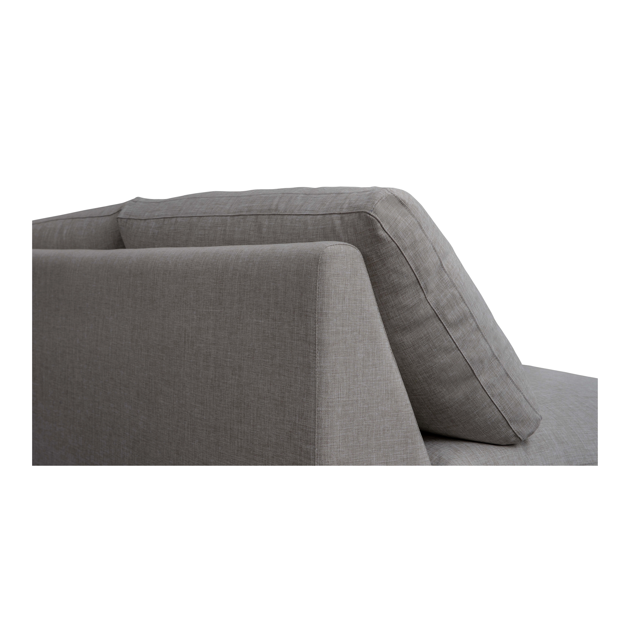 Miles Outdoor Sofa Speckled Light Grey - Image 4