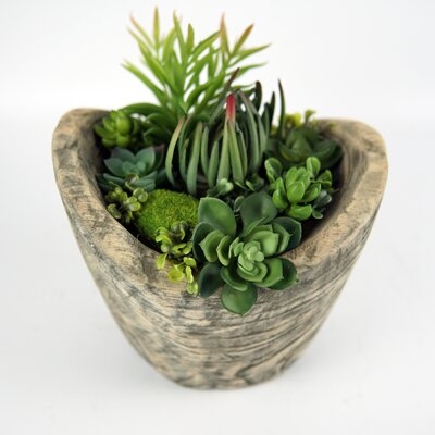 4" Artificial Plant in Planter - Image 0