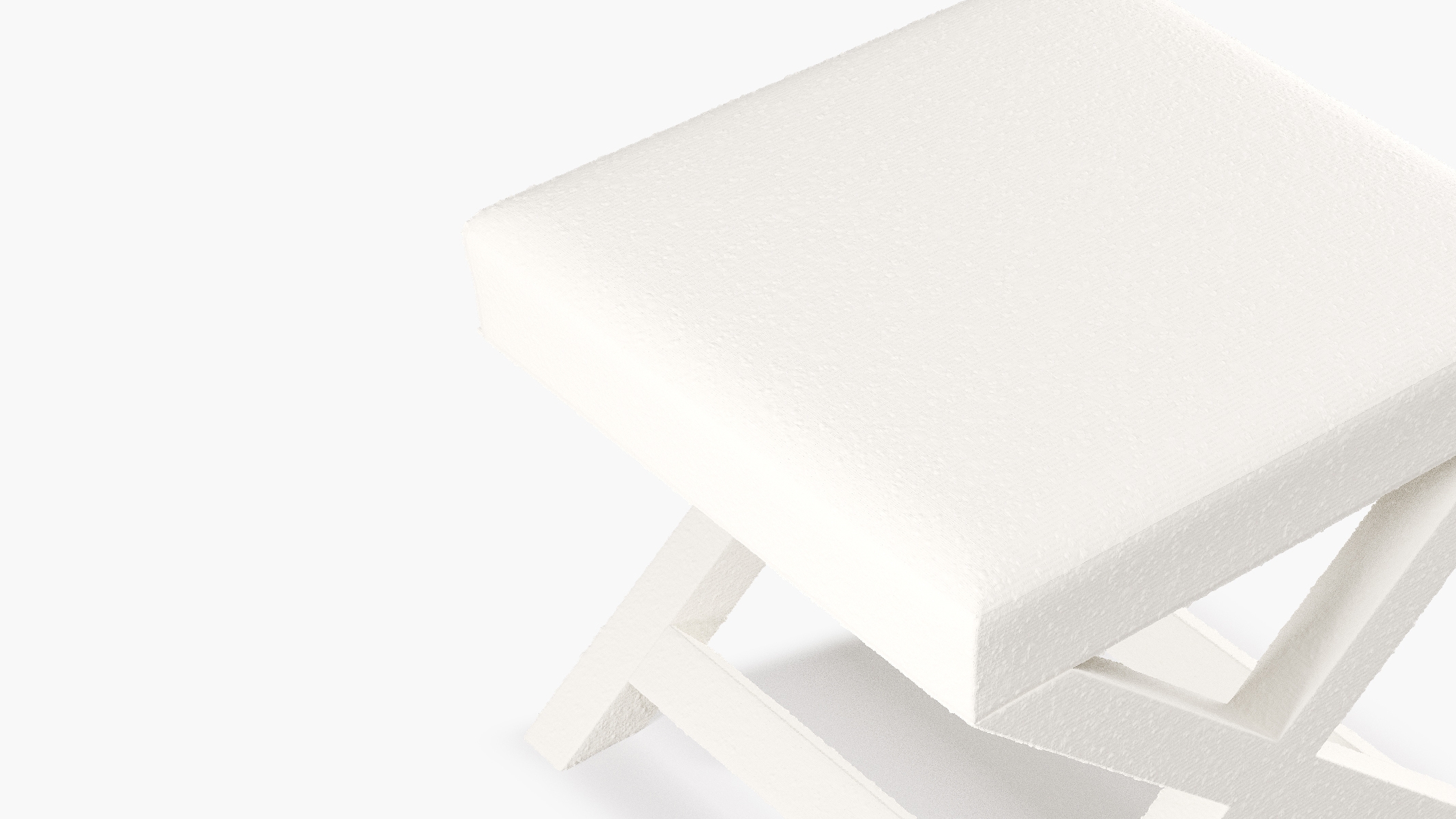 X Bench, Snow Boucle - Image 3