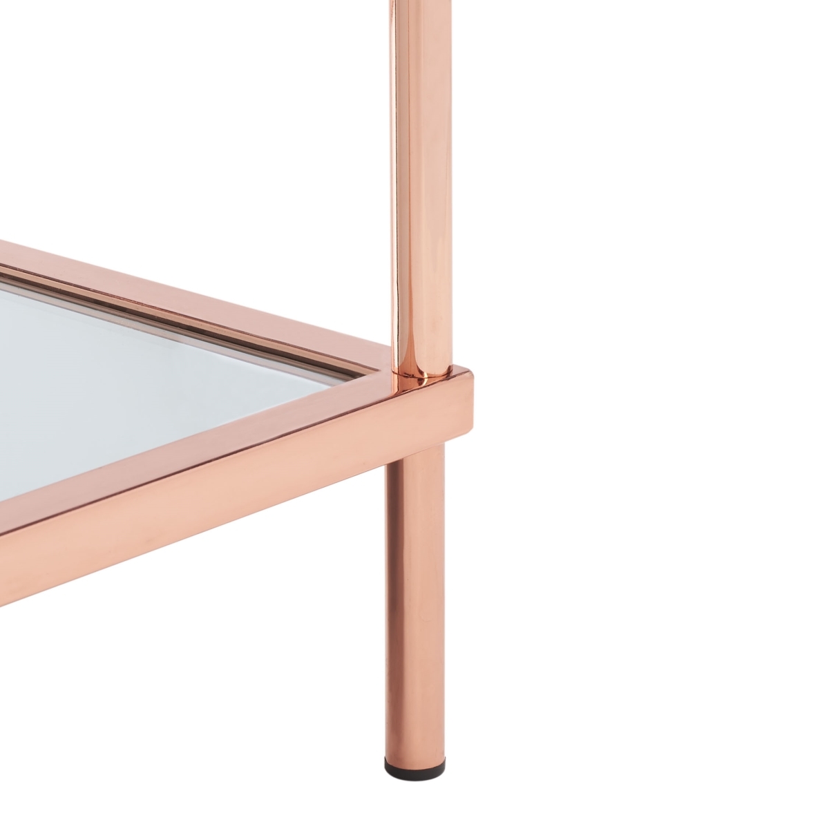 Noelia 3 Tier Accent Table - Rose Gold - Safavieh - Image 3