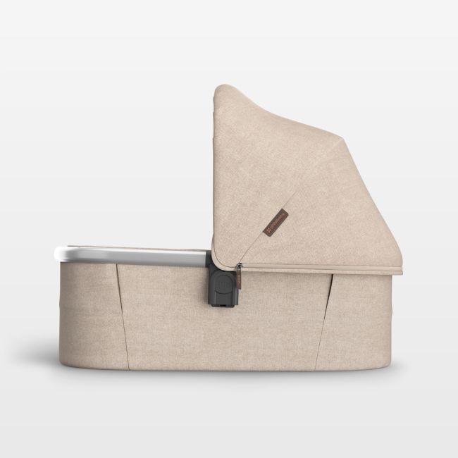 UPPAbaby ® V3 Declan Oat Melange Baby Bassinet with Aluminum Frame - Image 0