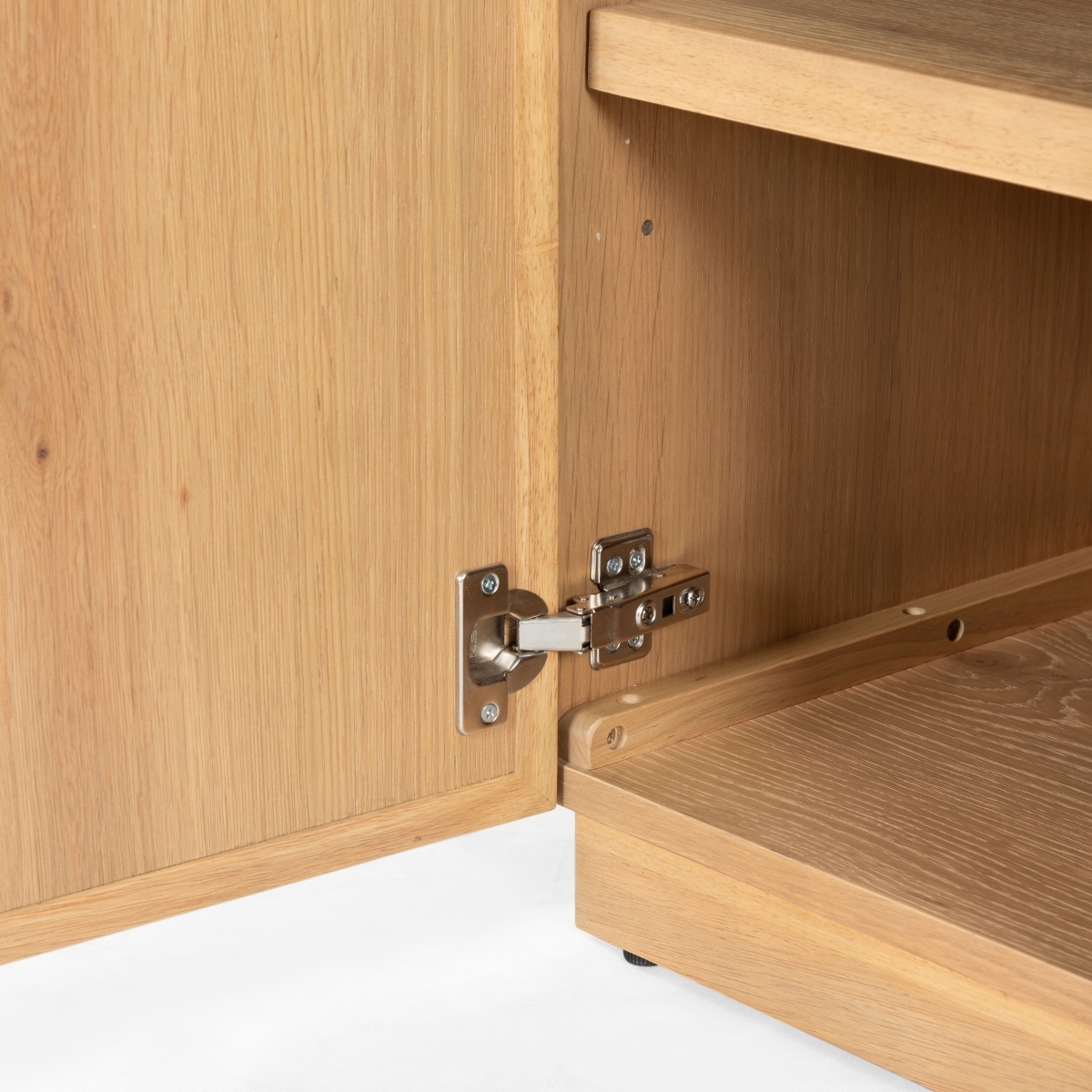 Zeus 4 Shelf Wood Bookcase - Natural - Image 3